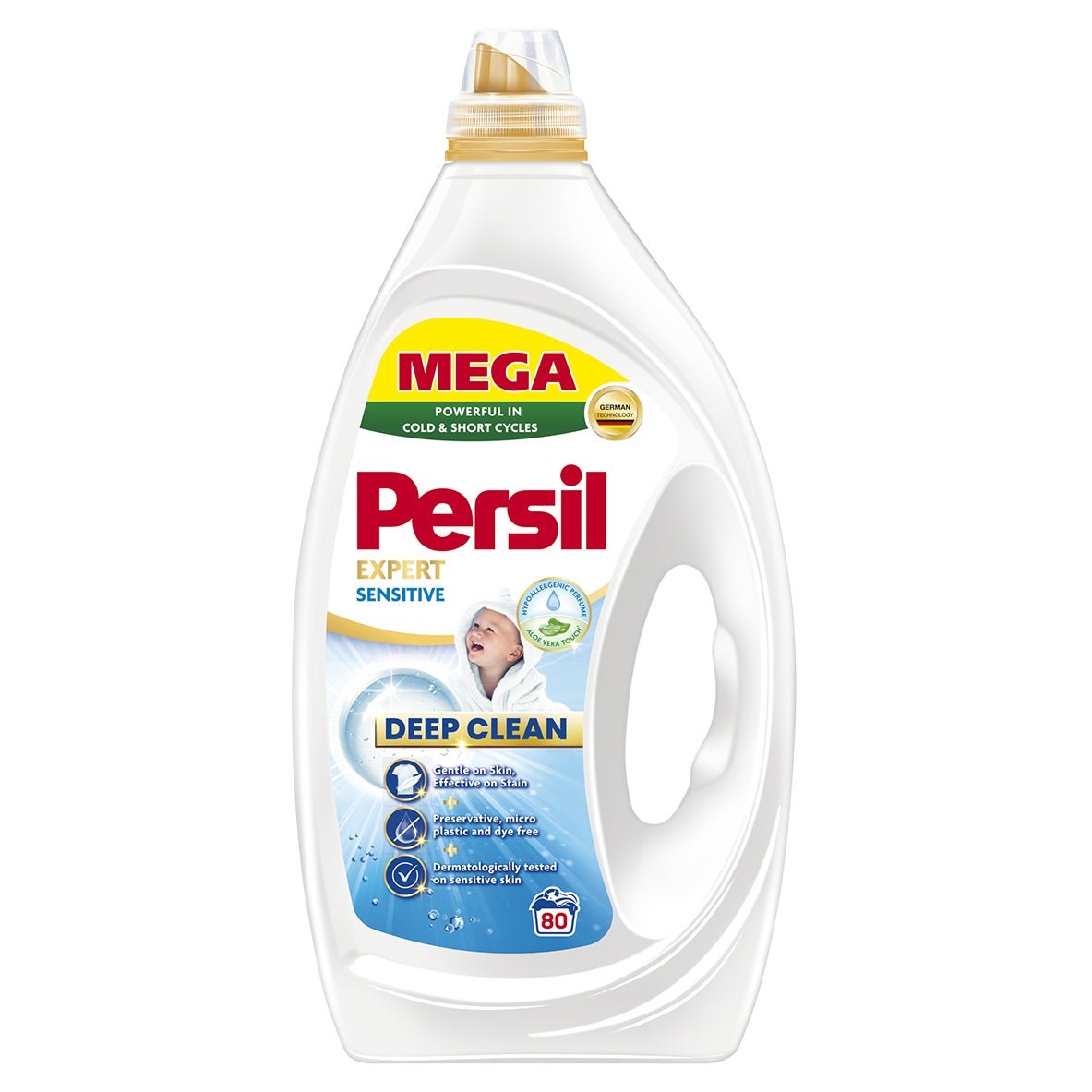 Persil Gel Expert Sensitive Laundry Detergent 3.6L