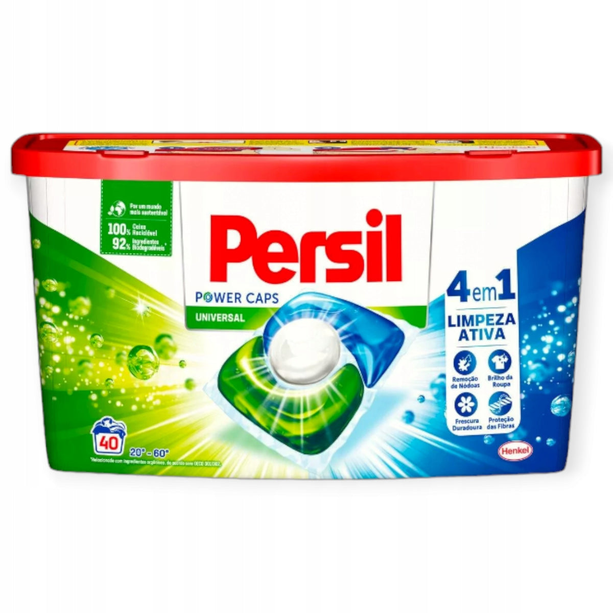 Persil Power Caps 4in1 Universal Washing Capsules 40 Pack