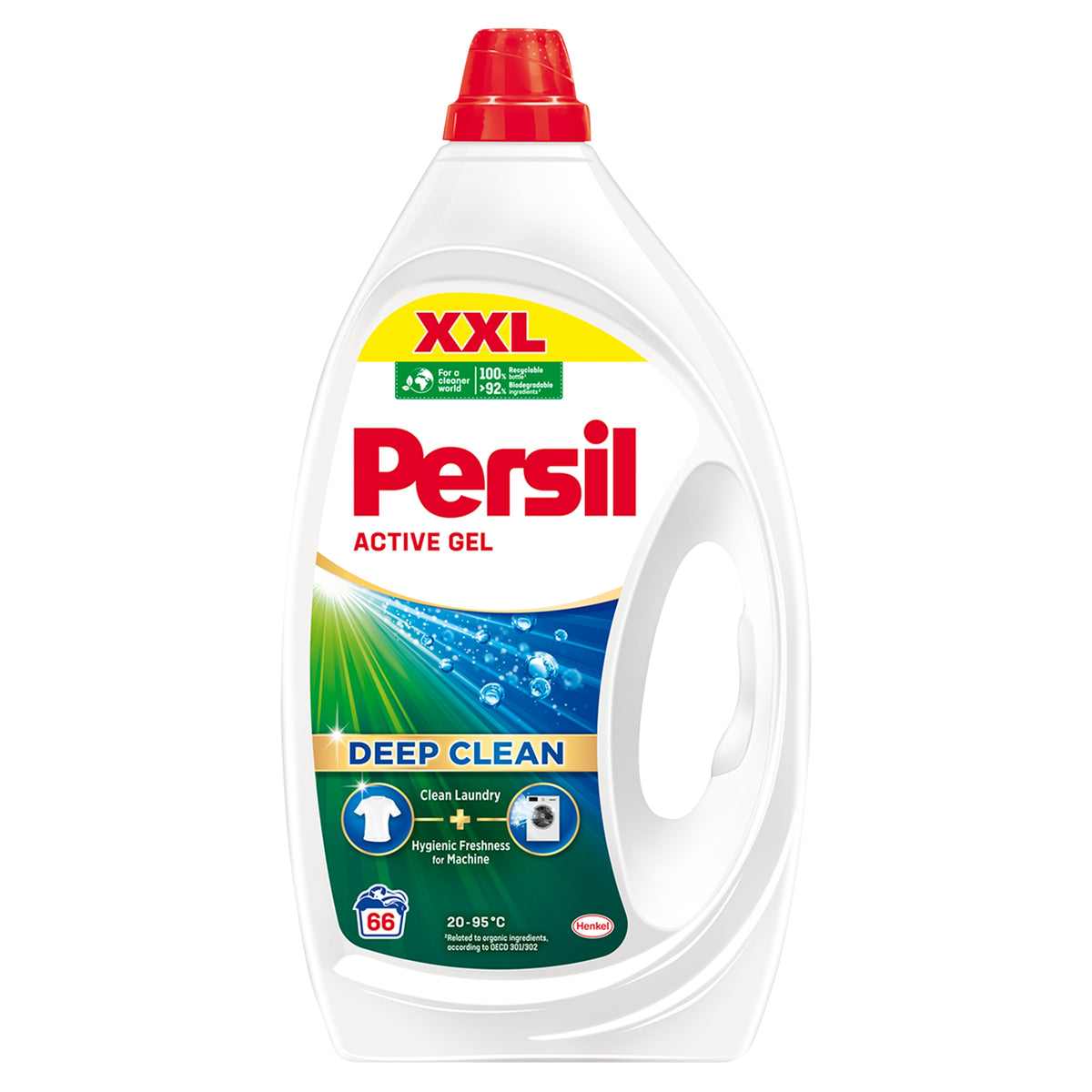 Persil XXL Active Gel Liquid laundry detergent 2,97 l (66 washes)