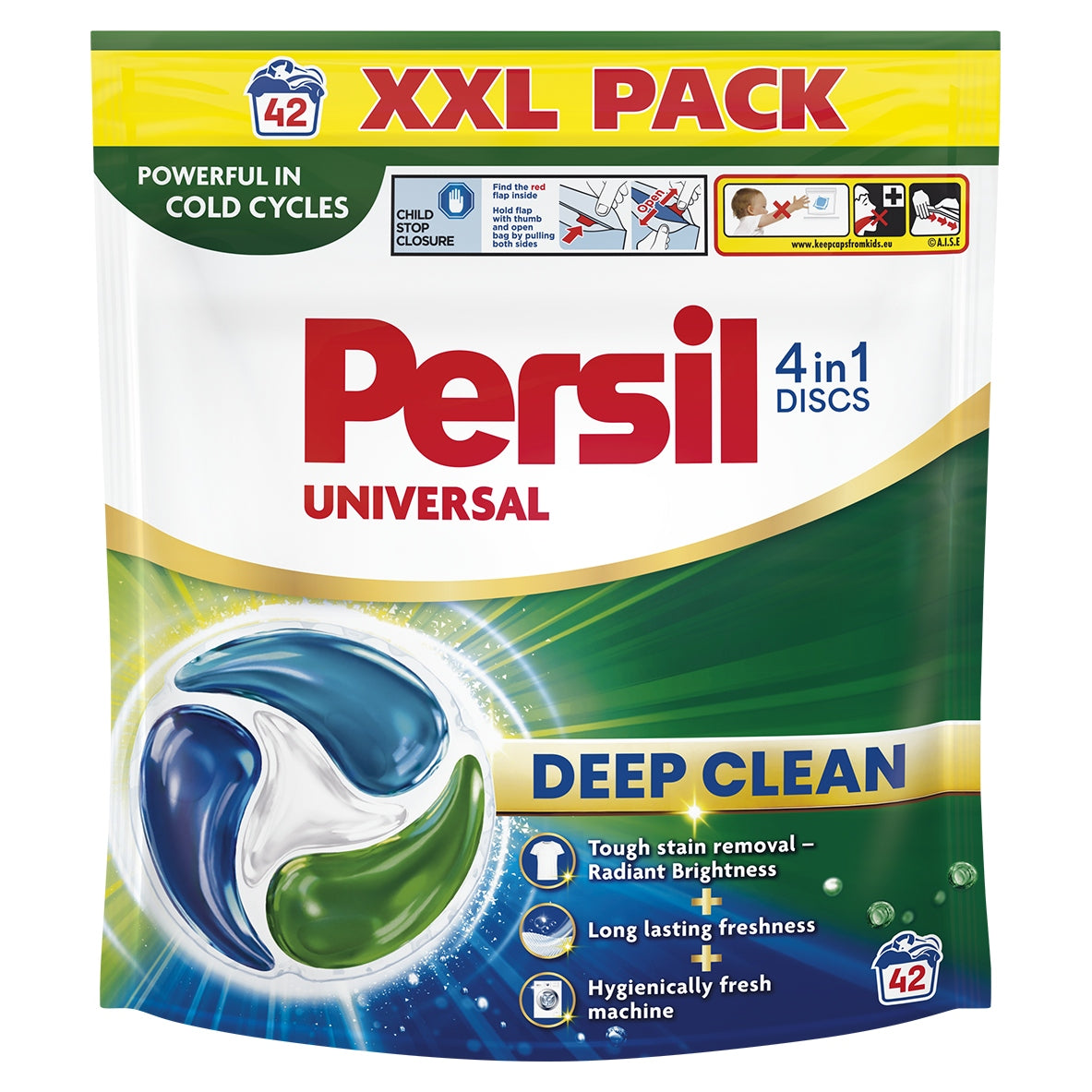 Persil XXL Discs Universal Washing Capsules 42 Washes