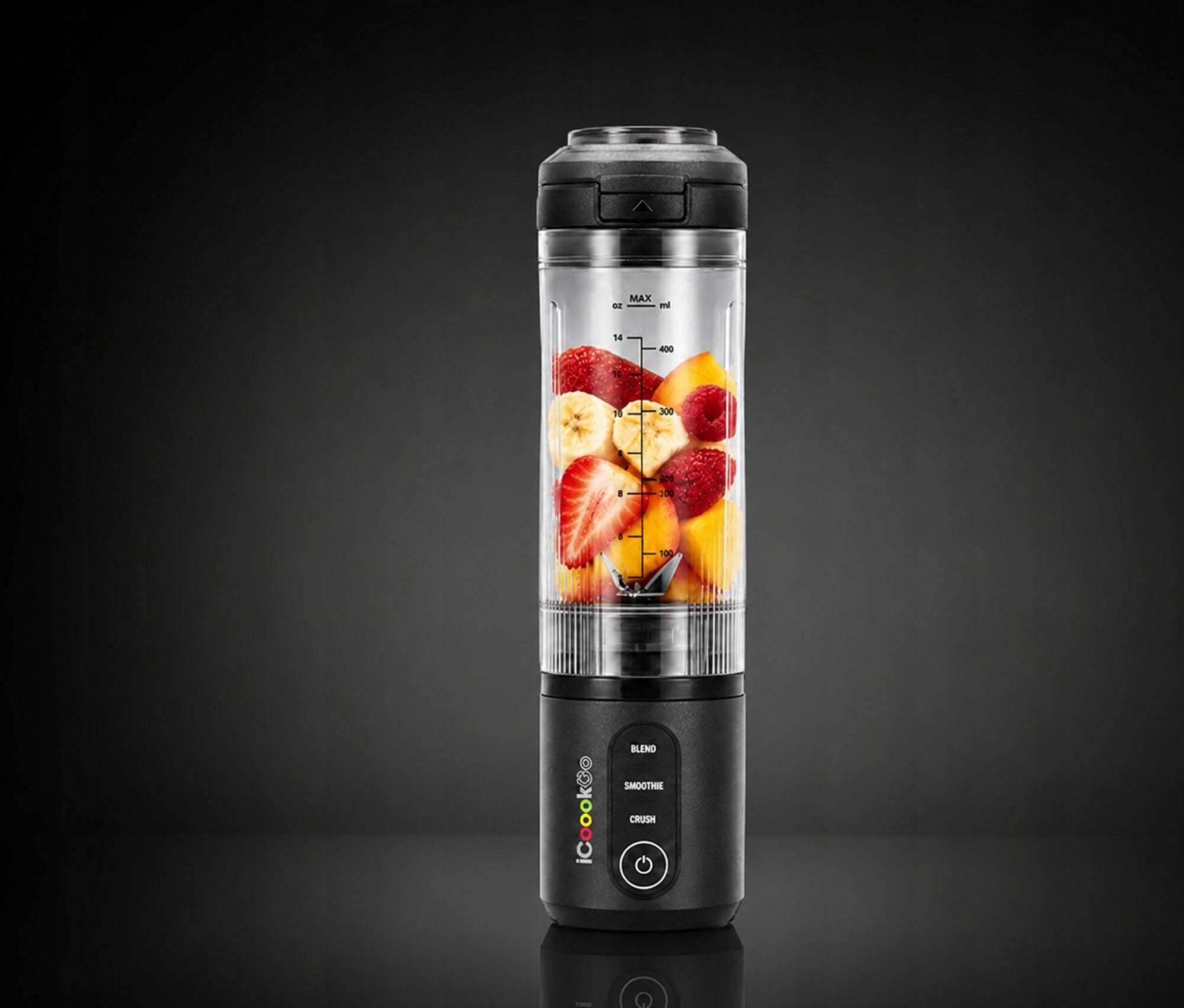 Personal Blender ICOOOK Go MBL-IC-01/G1 Graphite Dominant color gray
