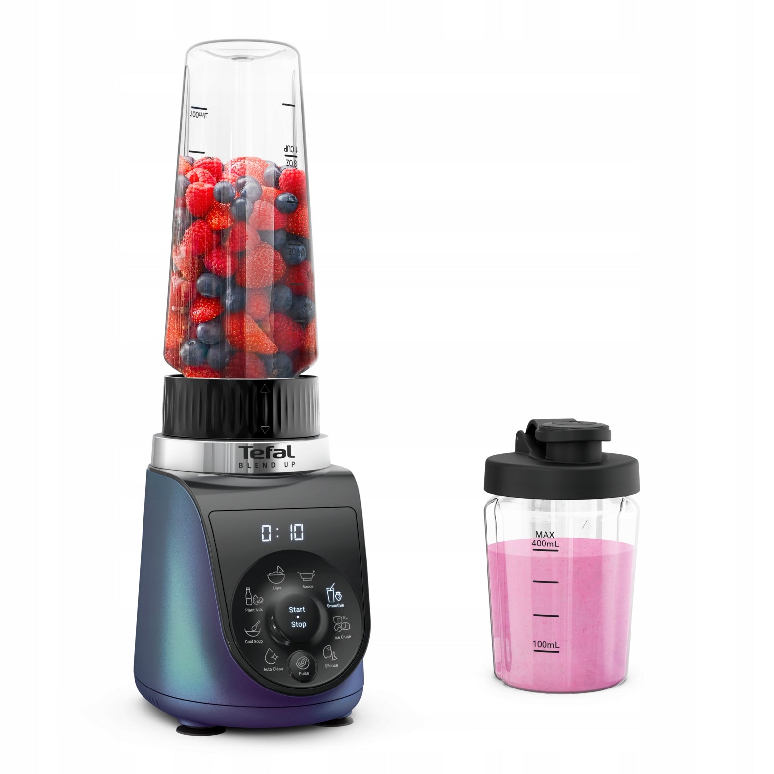 Personal Blender Tefal Blend Up BL19H4F0 8 programs portable smoothie