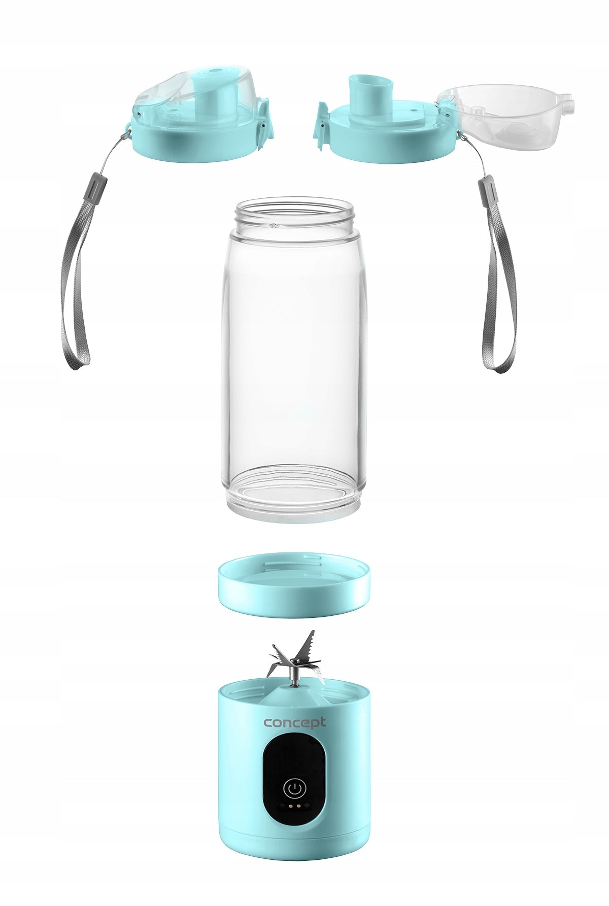 Personal Blender Wireless Smoothie FitMaker CONCEPT SM4002 600ml Brand Concept