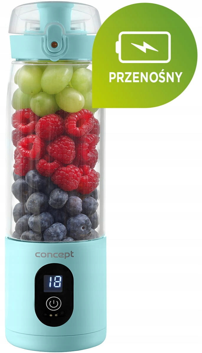 Personal Blender Wireless Smoothie FitMaker CONCEPT SM4002 600ml
