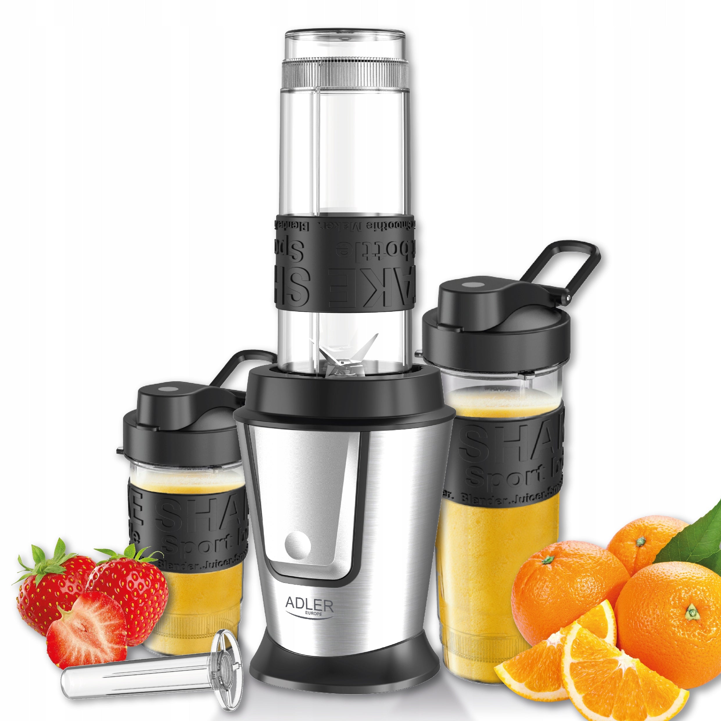 Personal Chalice Blender For Smoothie Cocktails 2 Bottles COOLING CARTRIDGE