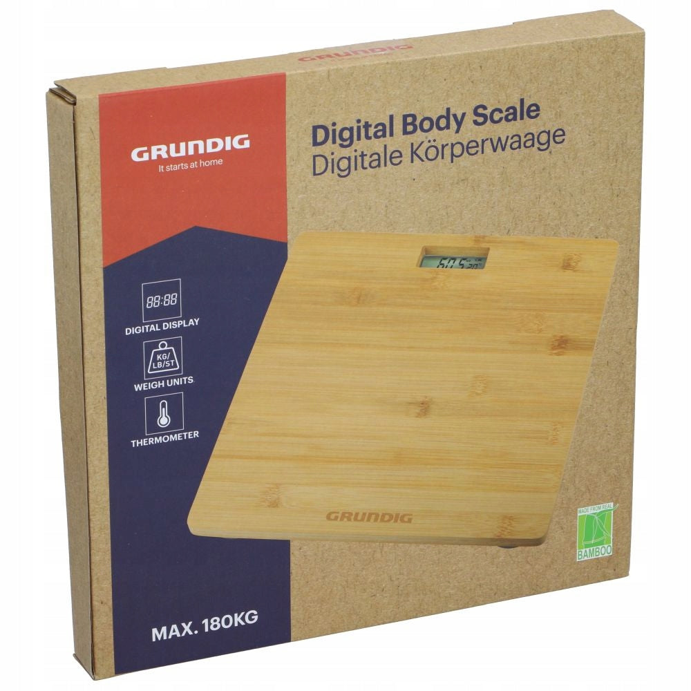 Personal scale ALPINA bamboo Packaging status original