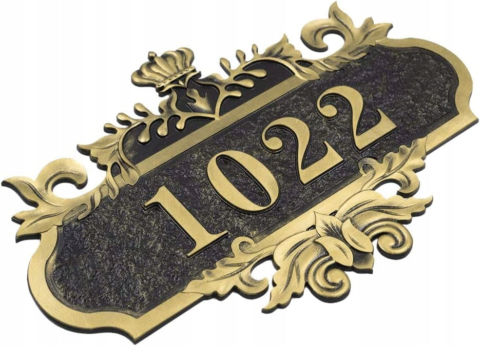 Personalized European Acrylico Plaque Color white