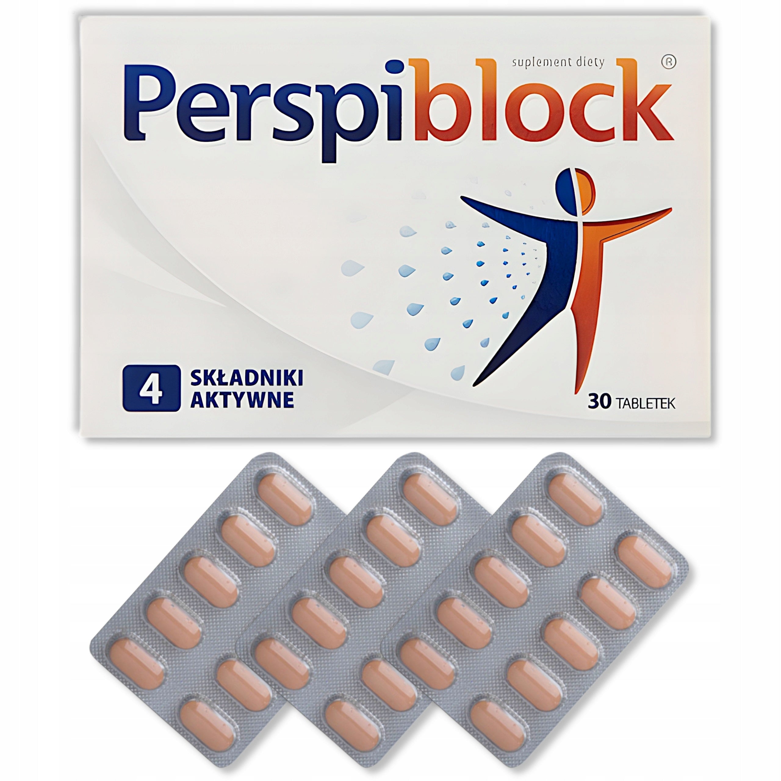 Perspiblock 18 g (30 x 0,6 g) 30 tablets