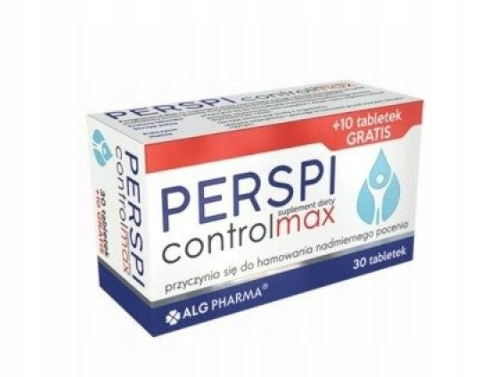 Perspicontrol Max correct sweating process 40 tablets