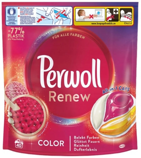 Perwoll Renew Caps Color 40 capsules