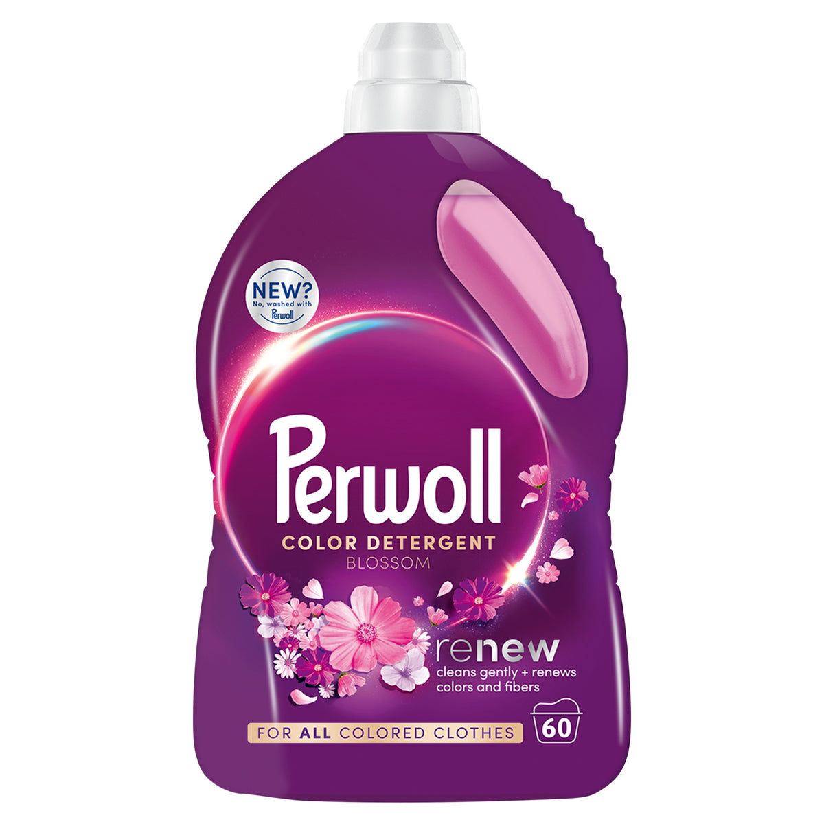 Perwoll Renew Color Blossom Colour Washing Liquid 3L 60 Washes