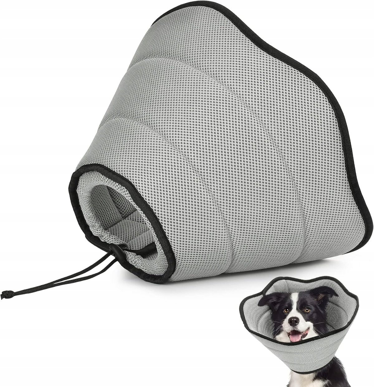 Pet Collar - Soft, Adjustable, Breathable, Size L