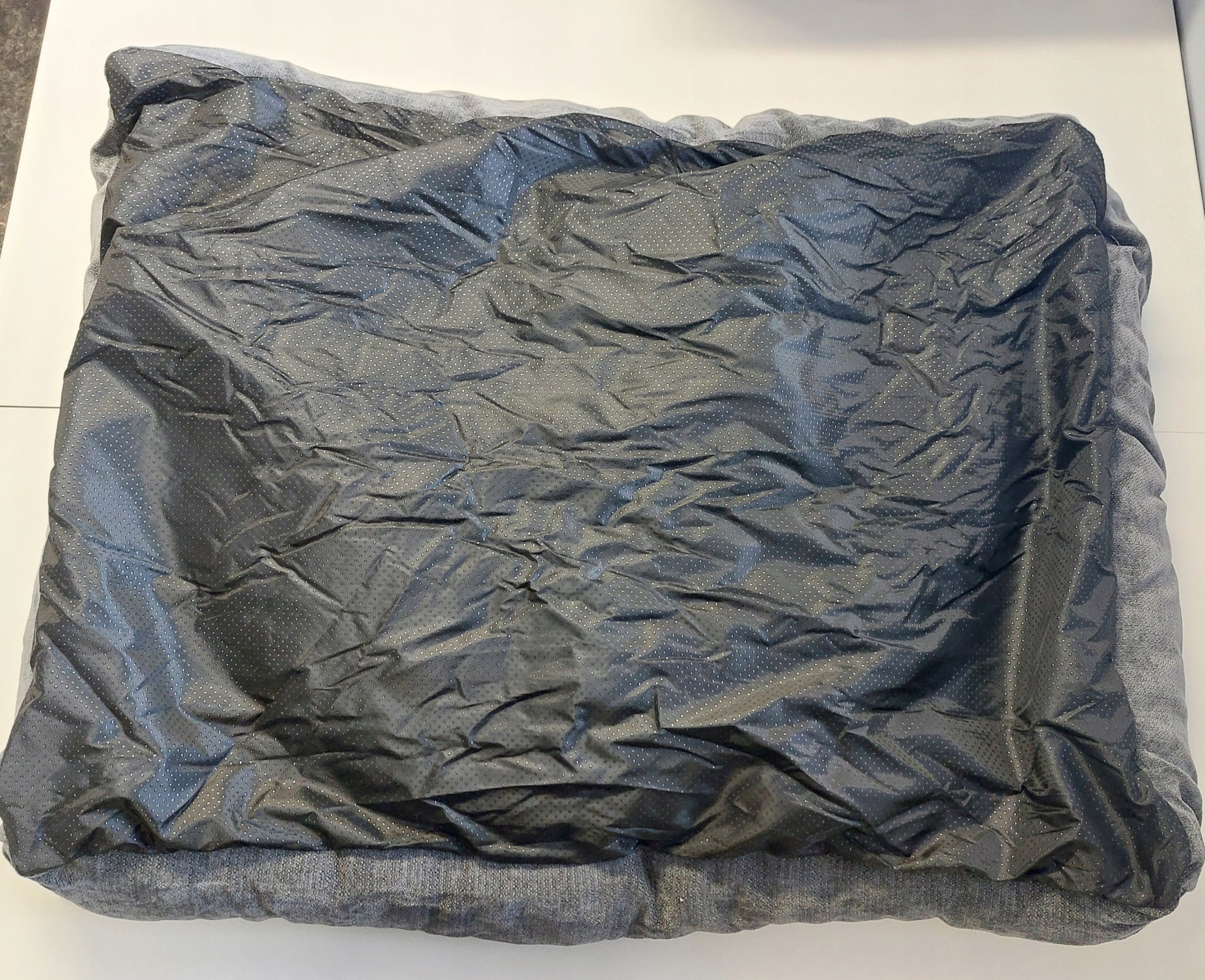 Pet Dog Bed Couch Sun Lounger Bed Playpen 120x90 Dark Grey Brand no brand