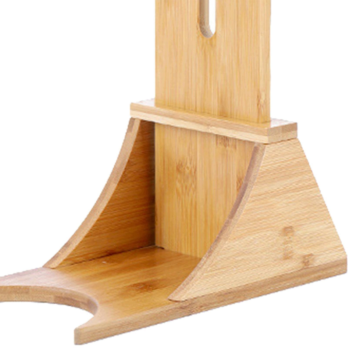 Pet Dog Cat Drinking Water Feeder Rack Elevated Wooden Fountain Stand Packaging status original