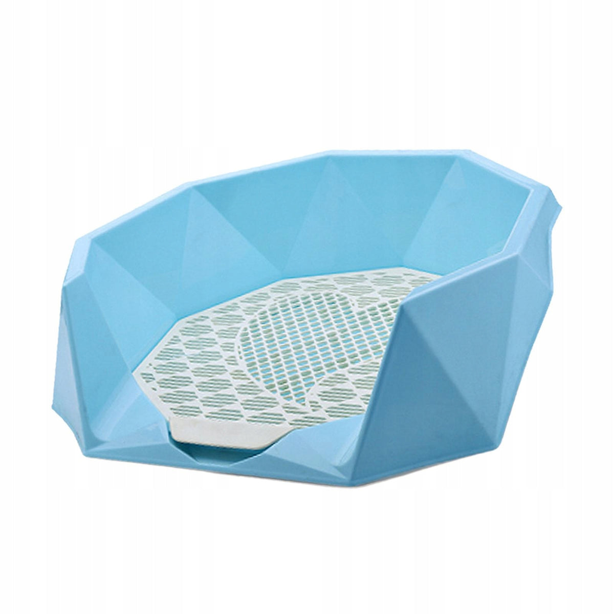 Pet Dog Toilet Indoor Portable Litter Box Dogs Box Dogs Potty Tray blue