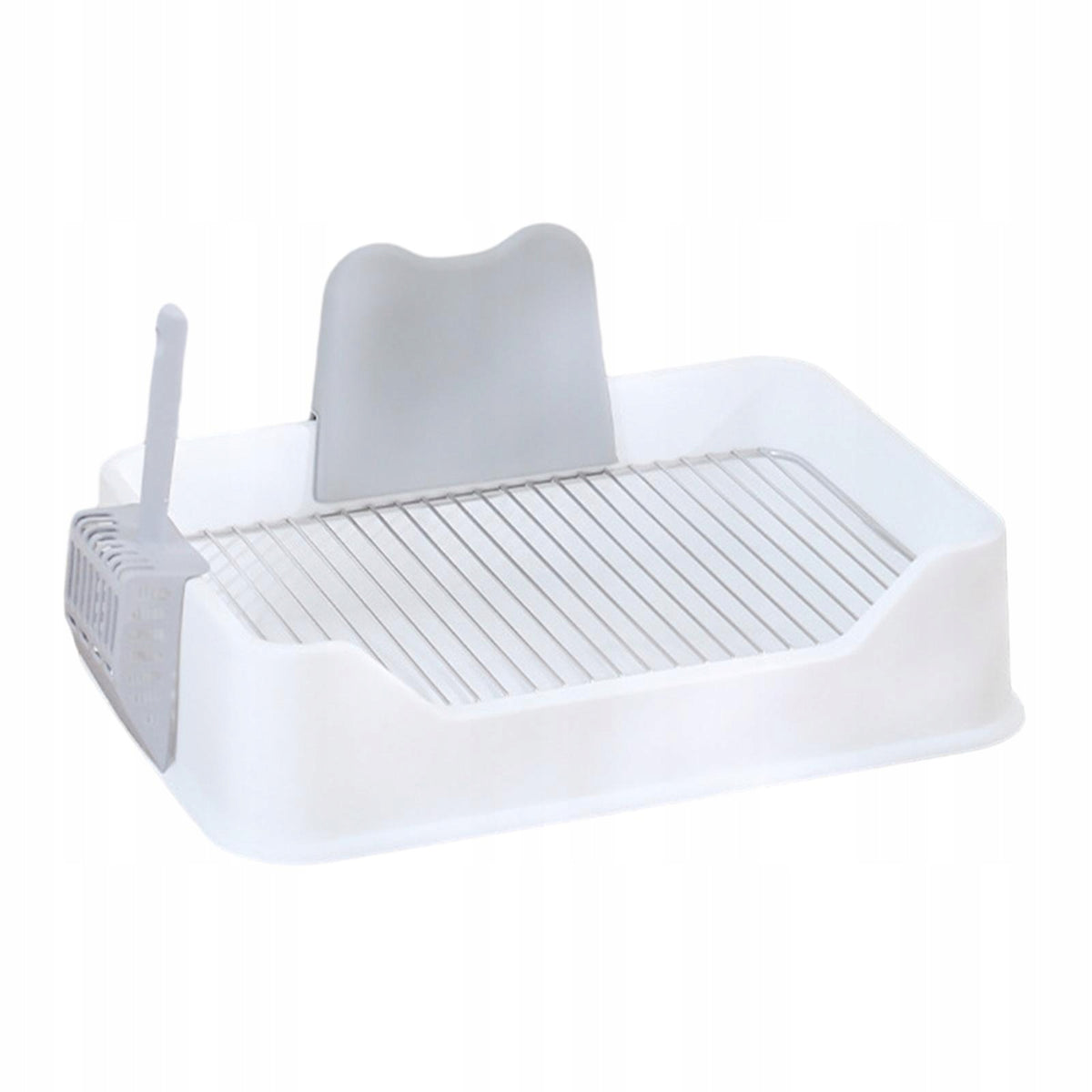 Pet Dog Toilet Pet Accessories Portable for Small Dogs Cleaning Tool white