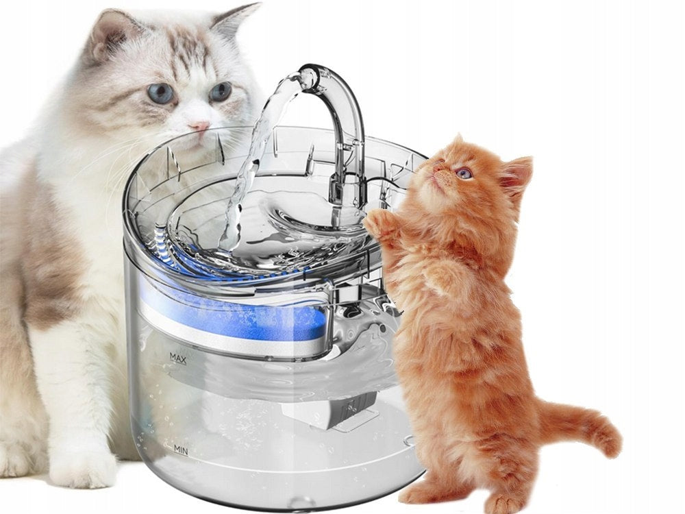 Pet Drinker AUTO Automatic Dog Cat Drinker Quiet Bowl