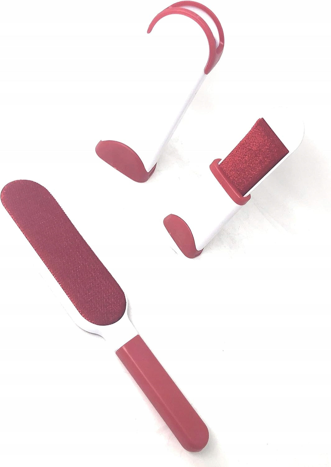 Pet Hair Removal Brush, Red