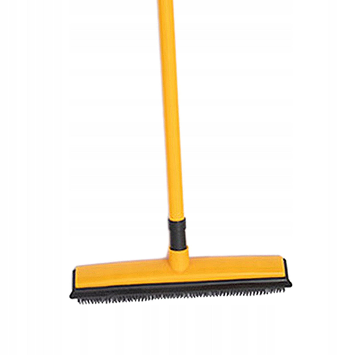 Pet Hair Remover with Telescopic Handle Cleaning Tool Carpet Rake Orange Packaging status original
