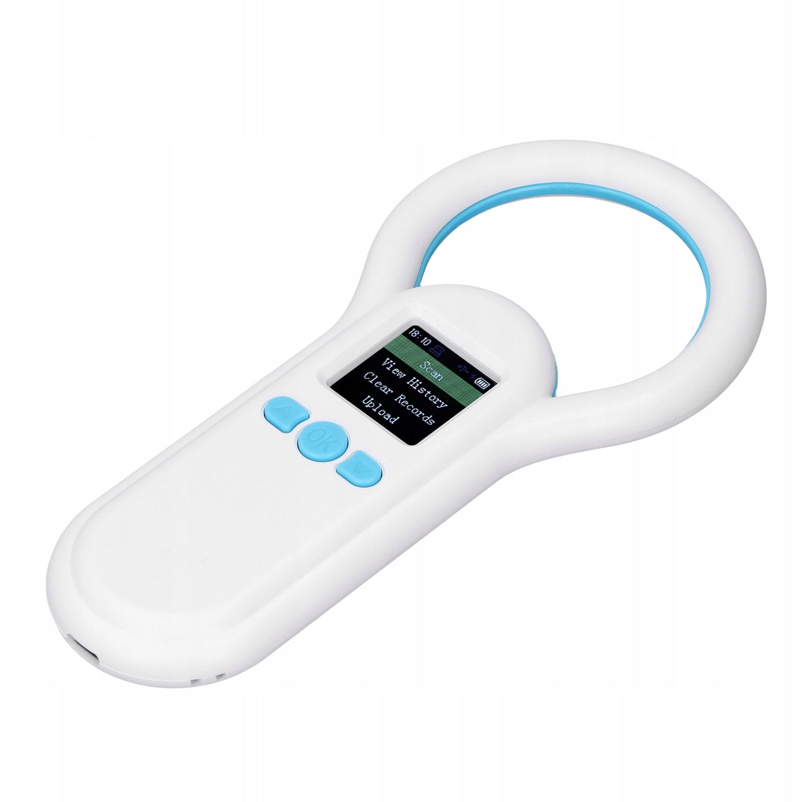 Pet Microchip Scanner 134.2kHz Portable Animal Ear Reader ID 0M Brand no brand