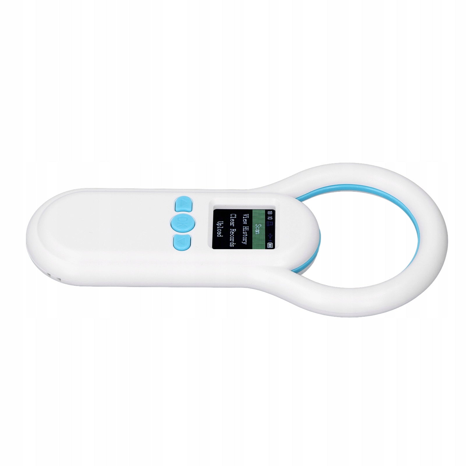 Pet Microchip Scanner 134.2kHz Portable Animal Ear Reader ID 0M