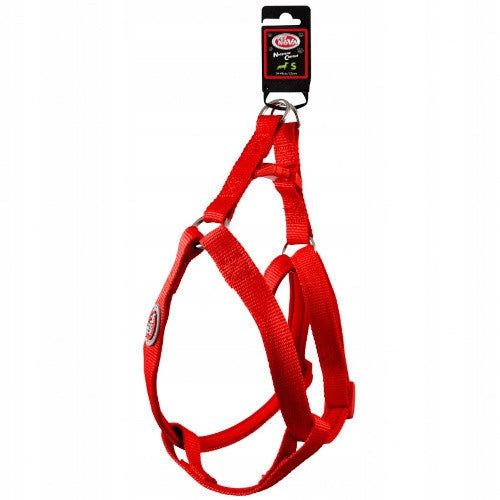 Pet Nova Dog Harness Adjustable Nylon S Red