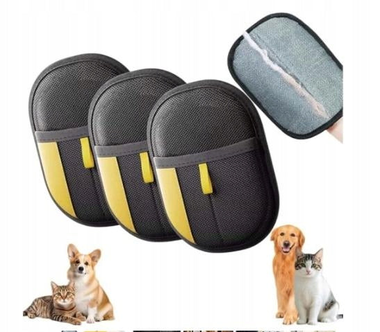 Pet Removal Gloves for Cats and Dogs,(3pcs)