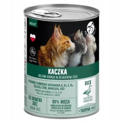 Pet Republic Wet Cat Food Duck Sauce 400g .