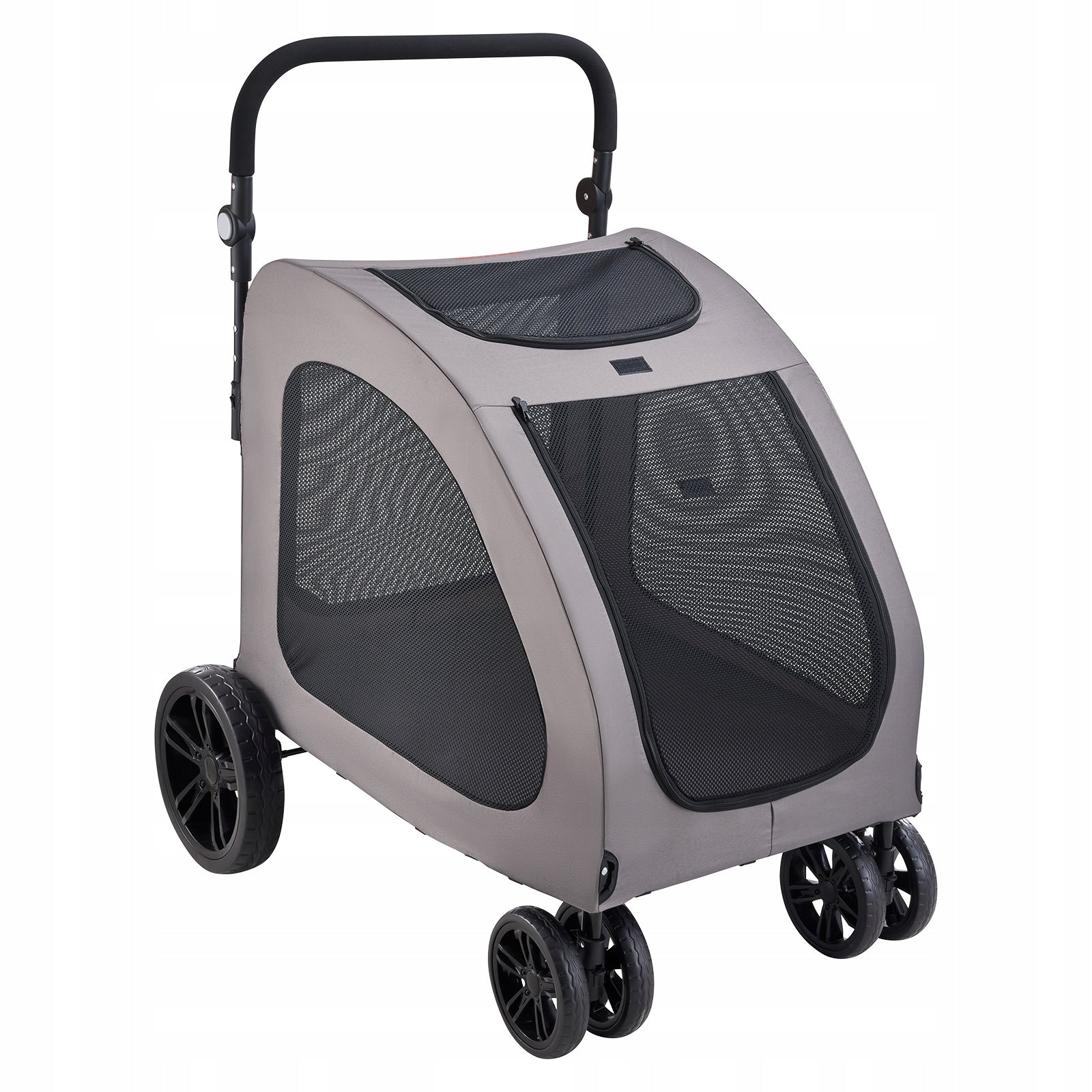Pet Stroller 4-Wheels Dog Stroller Carrier 160lbs Weight Capacity Portable Brand Vevor