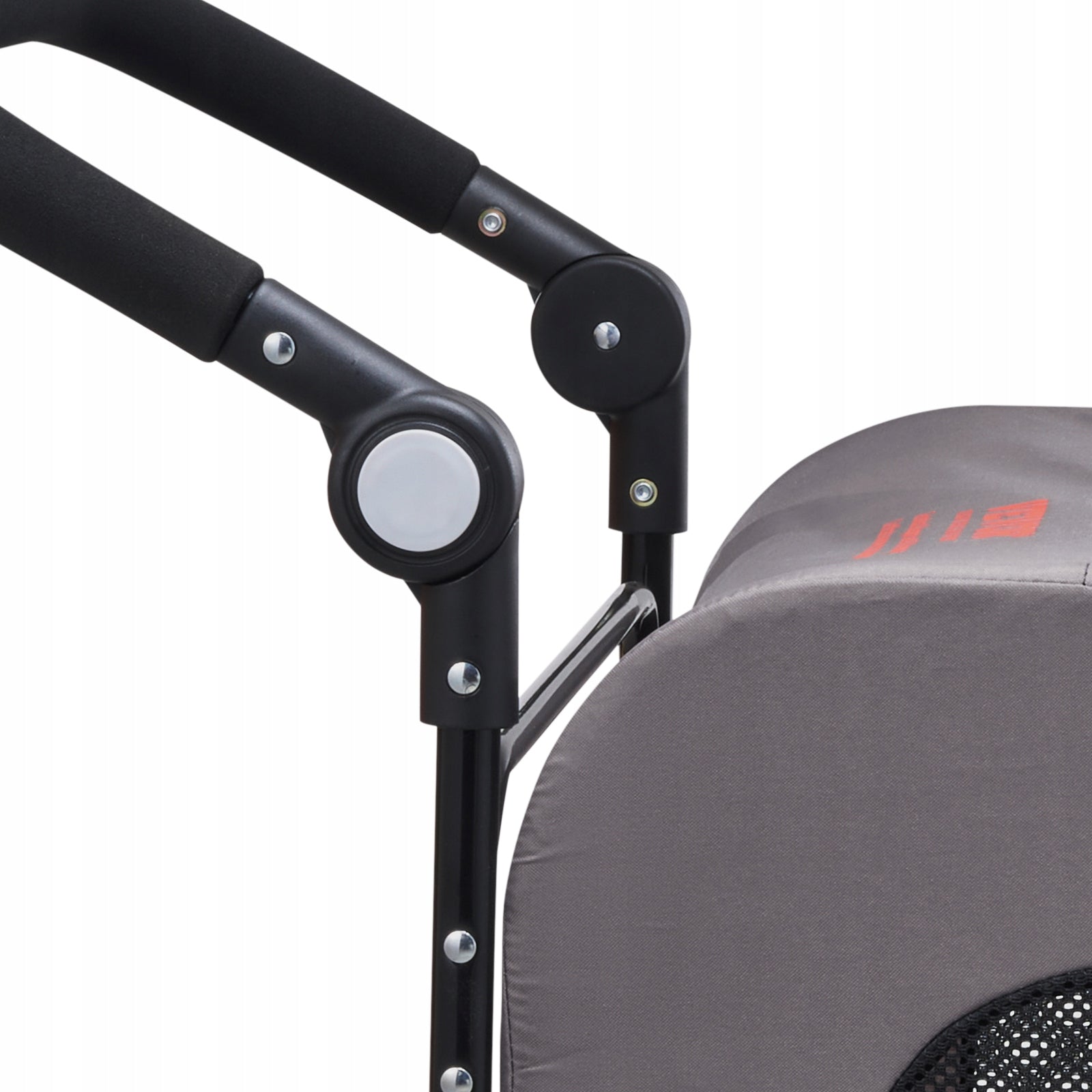 Pet Stroller 4-Wheels Dog Stroller Carrier 160lbs Weight Capacity Portable Maximum animal weight 73 kg