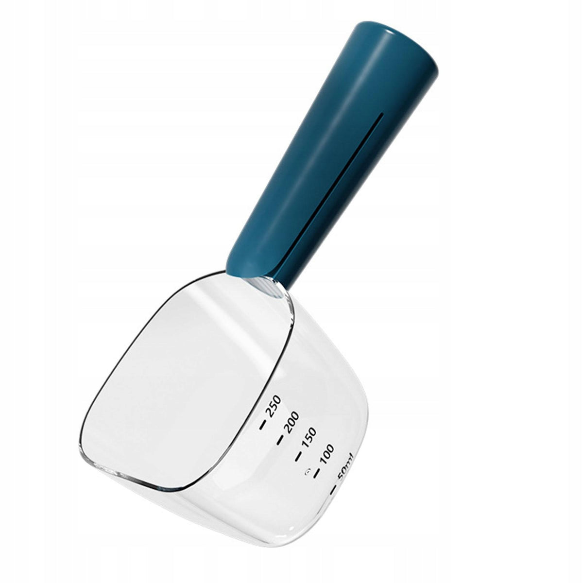 Pet Treat Scoop Portable Tools Accessories Reusable Measuring Scoop blue