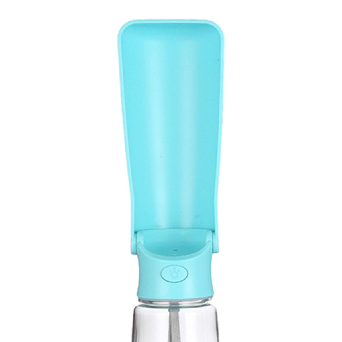 Pet Water Bottle Foldable Drinking Durable Multifunctional Portable Blue Packaging status original