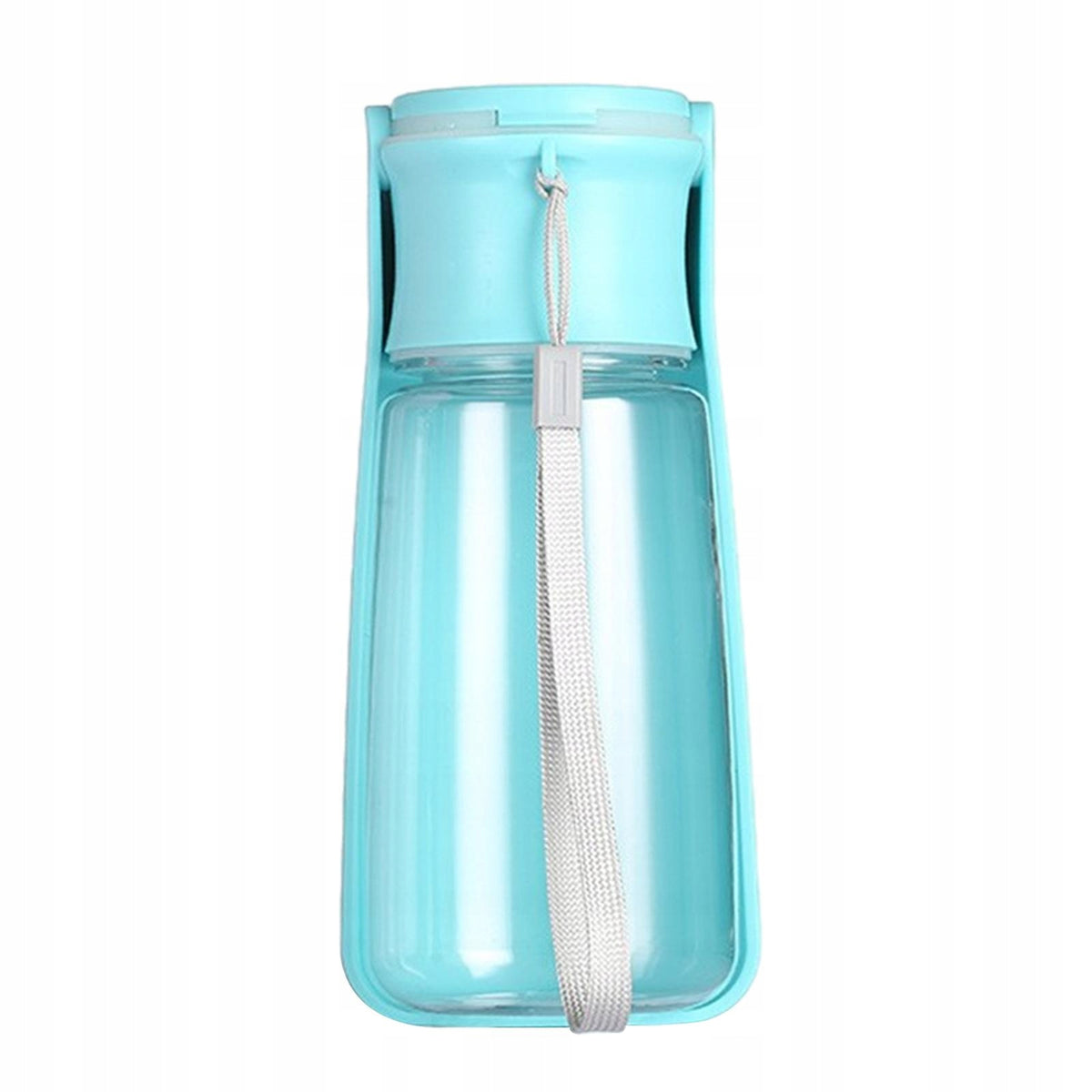 Pet Water Bottle Foldable Drinking Durable Multifunctional Portable Blue
