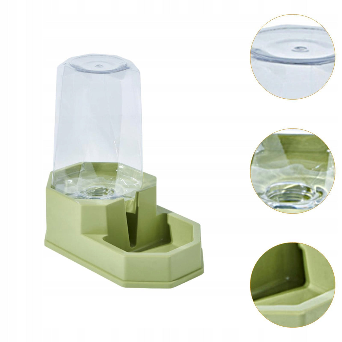 Pet Water Dispenser 3.6L Waterer Animals Automatic Feeder Rabbits green Manufacturer code 02564074416