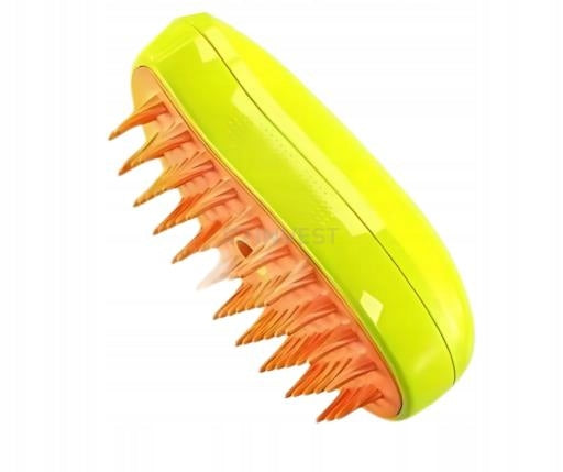 Pet brush for cleaning and massage