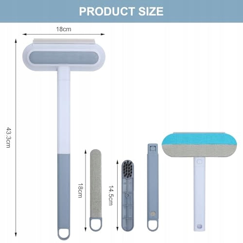 Pet hair removal device long handle 2 pcs. Manufacturer code B0FC5TCFYD