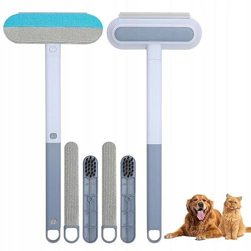 Pet hair removal device long handle 2 pcs.