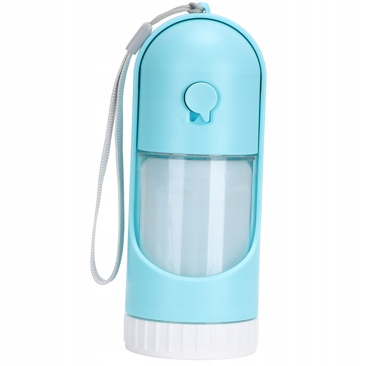 Pet water bottle. Portable, dual function A1
