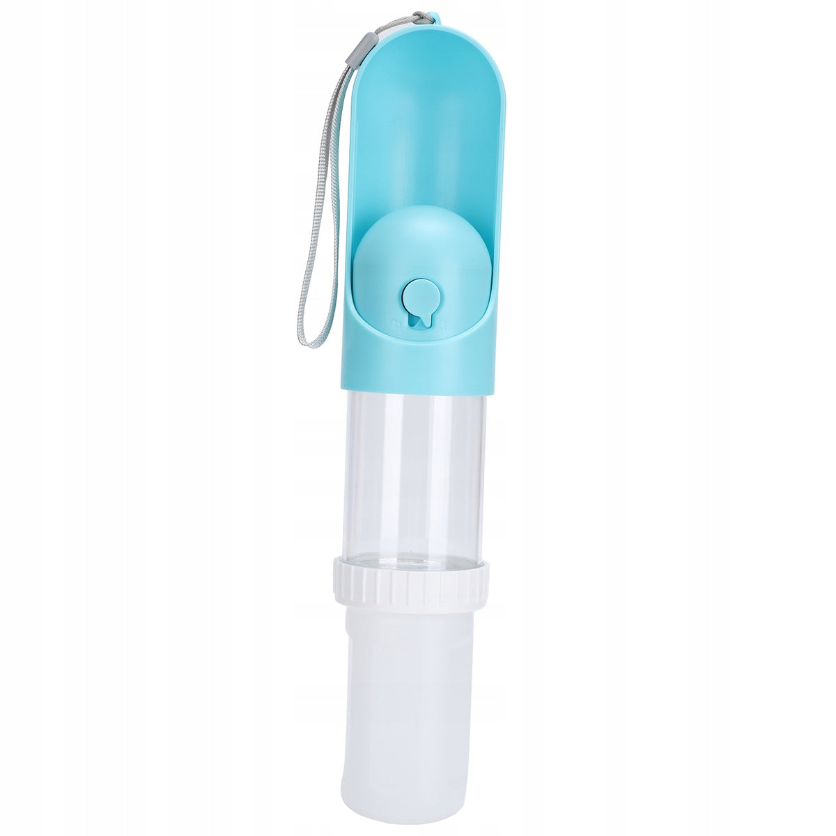 Pet water bottle. Portable, dual function VE