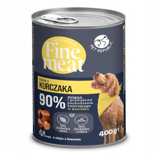 PetRepublic FINE MEAT for dogs chicken dish 400g