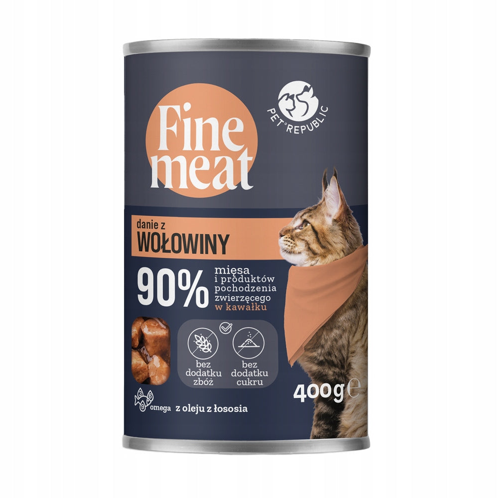 PetRepublic Fine Meat Beef Dish 400g for Cat