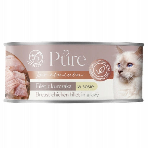 PetRepublic PURE for cats chicken dish 80g