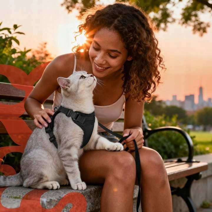 PetSafe EasyWalk Cat Harness Adjustable Security Brand no brand
