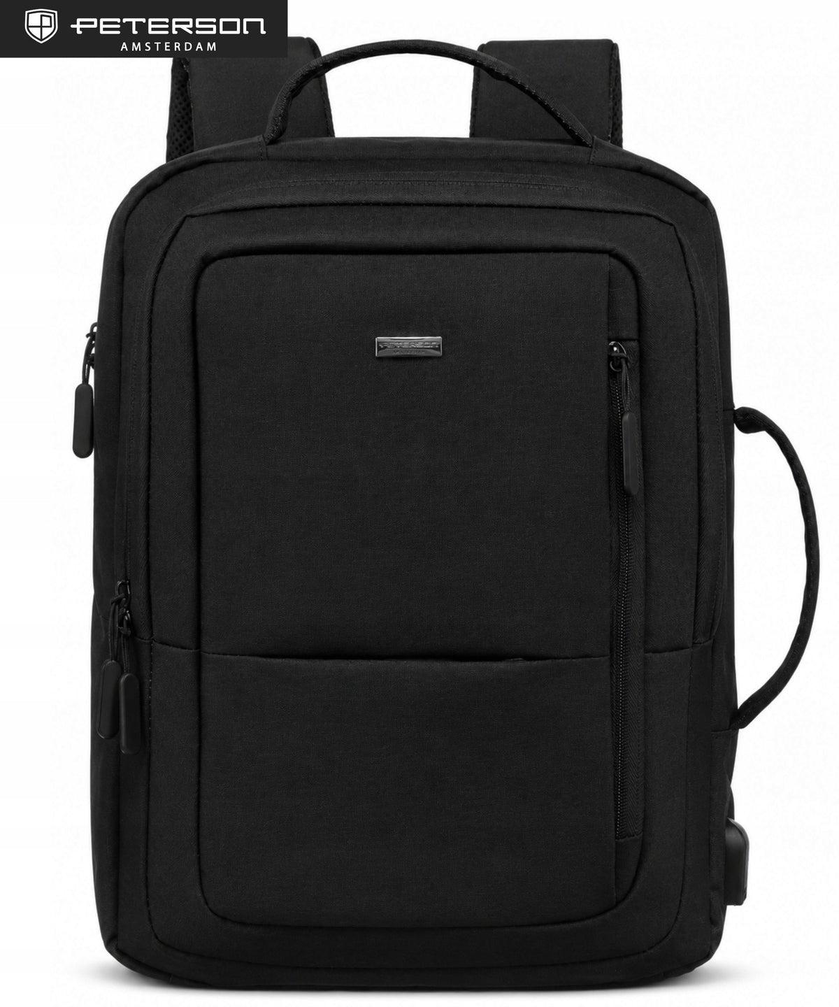 Peterson Laptop Backpack with USB Port for Travel School Work Brand Peterson