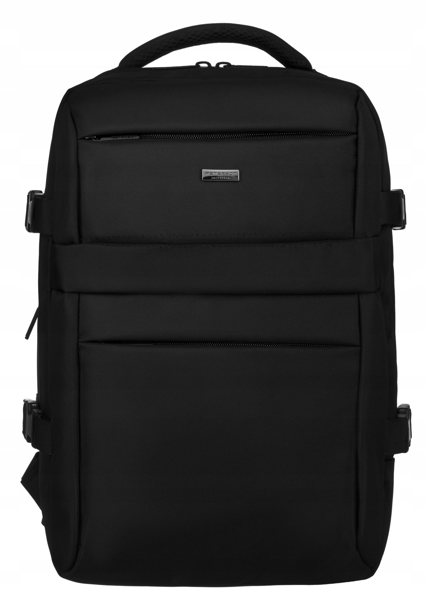 Peterson business men's laptop backpack roomy solid Brand Peterson