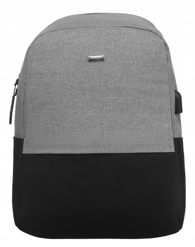 Peterson laptop backpack bag with USB charging port convenient roomy Brand Peterson