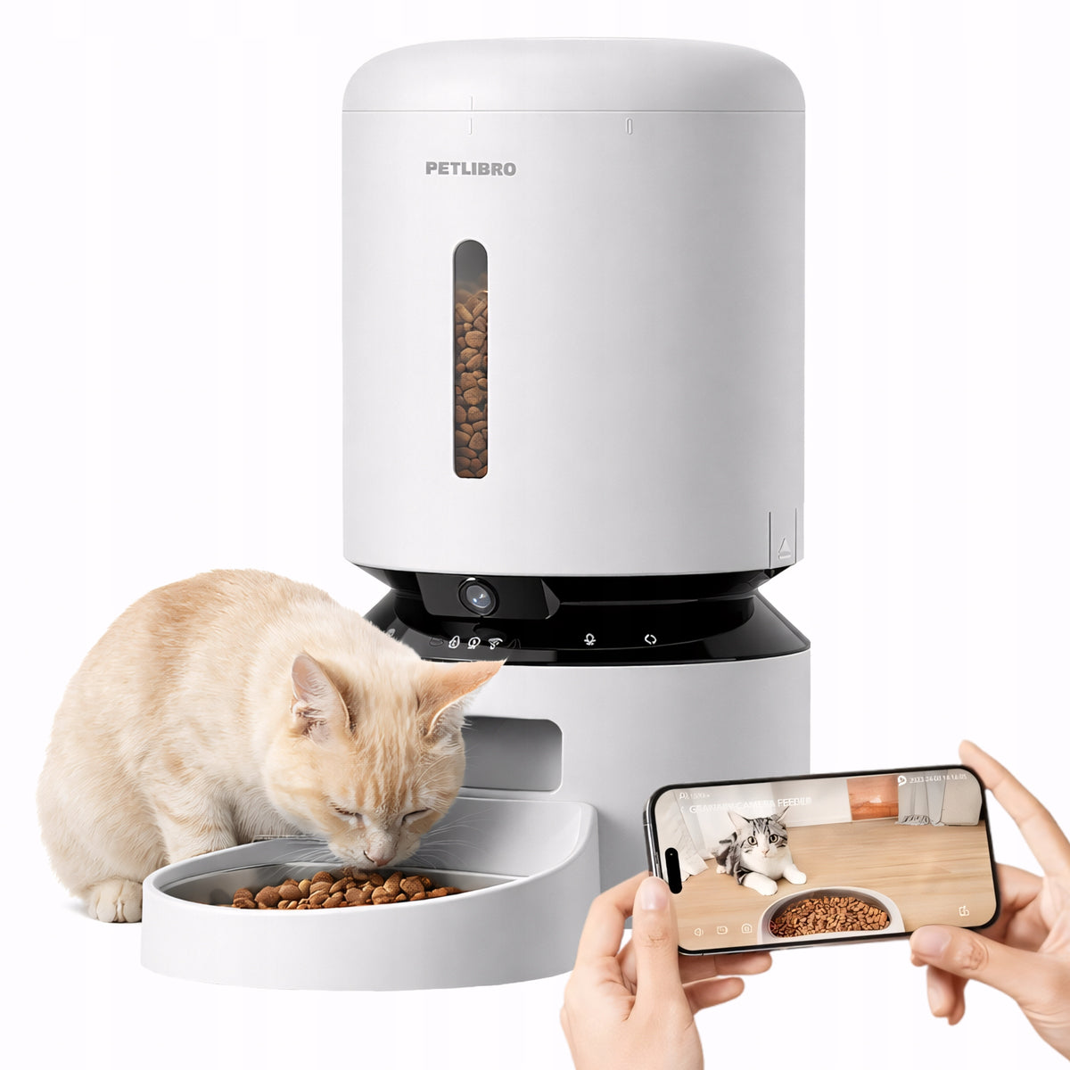 Petlibro Granary Automatic Dispenser Wi-fi Food Feeder With Camera 5l