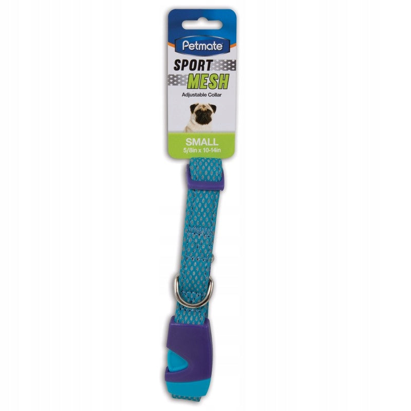 Petmate Reflective SPORT MESH Dog Collar with Adjustable S