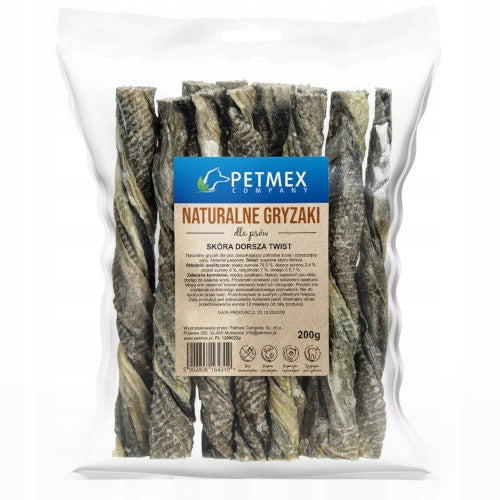 Petmex cod skin twists 200g