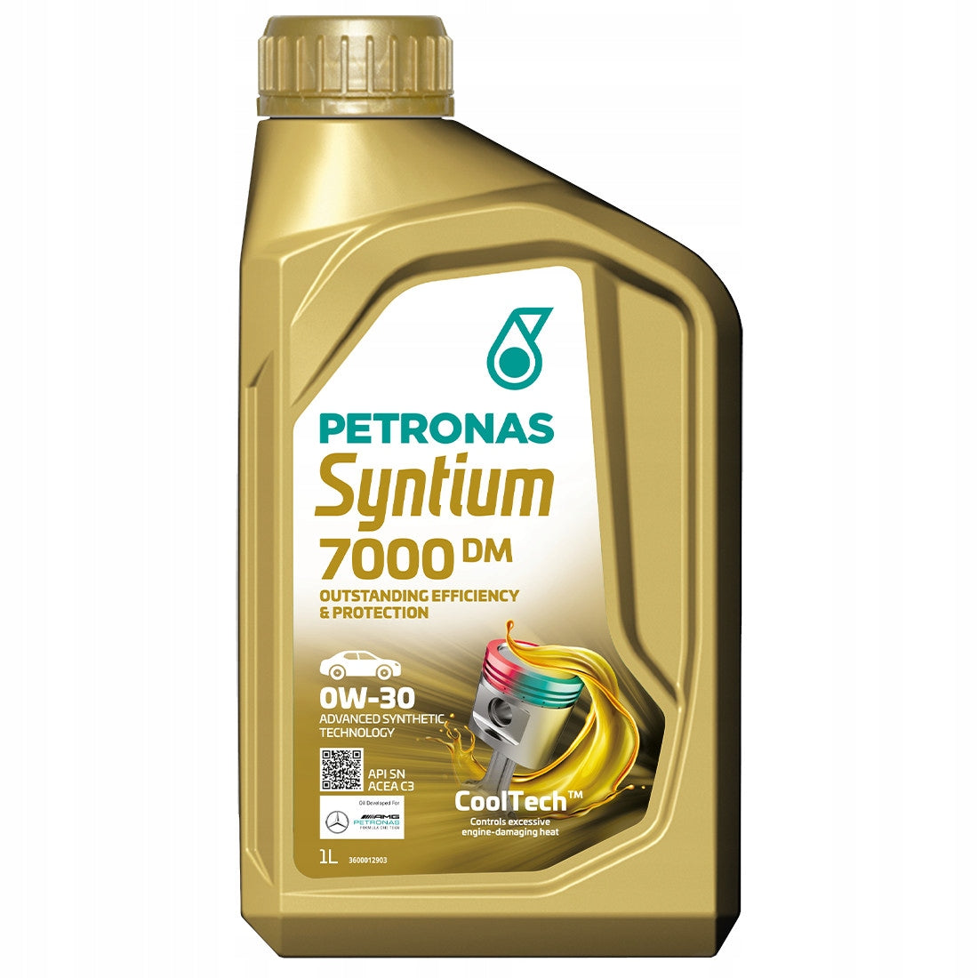 Petronas Syntium 7000 DM 0W-30 Motoröl, 1L 